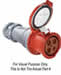 CD330C4W - 30 / 40 Amp Pin & Sleeve Devices (Watertight/Weatherproof) image