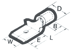 Nichifu High Temperature: Male Quick Disconnects     Lineart
